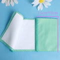 Manufacturer Spot Four Layer Lock Cloth Wipe Silver Cloth  Small Page-turning Gold and Silver Jewelry Maintenance  Polishing