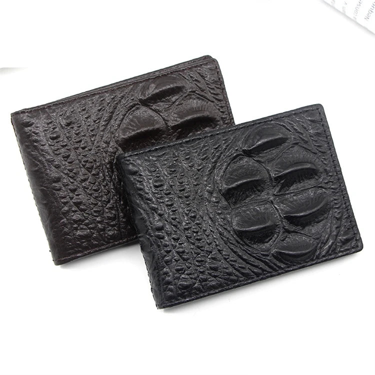 Custom logo Retro Waterproof Top Quality Thin Front Pocket Fashion Style Mini Men Minimalist Slim Wallet