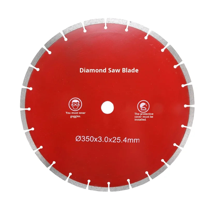 SHICHENG High-Hardness 350mm Laser Welded Diamond Cutting Discs Concrete Cutting Saw Blades High-Efficiency Anti-rust Paint DIY