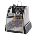 Large Capacity Outdoor Pet Backpack Carrier Lightweight Oxford Portable Zipper Safety Straps for Classic Dogs Cats Travel Bag