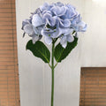 M726 Wholesale Large White Artificial Real Touch Silk Hydrangea Flower Faux Hydrangea for Wedding Home Decor