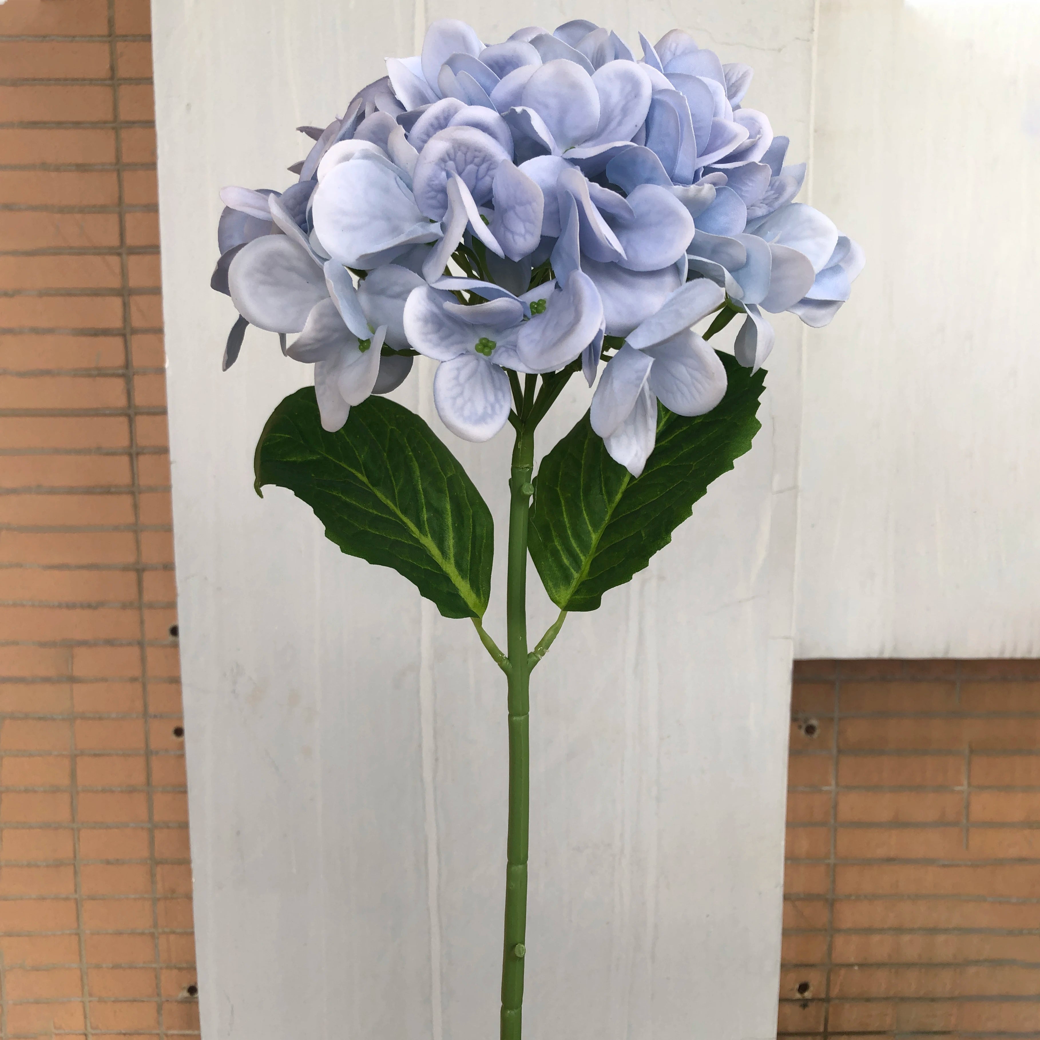M726 Wholesale Large White Artificial Real Touch Silk Hydrangea Flower Faux Hydrangea for Wedding Home Decor