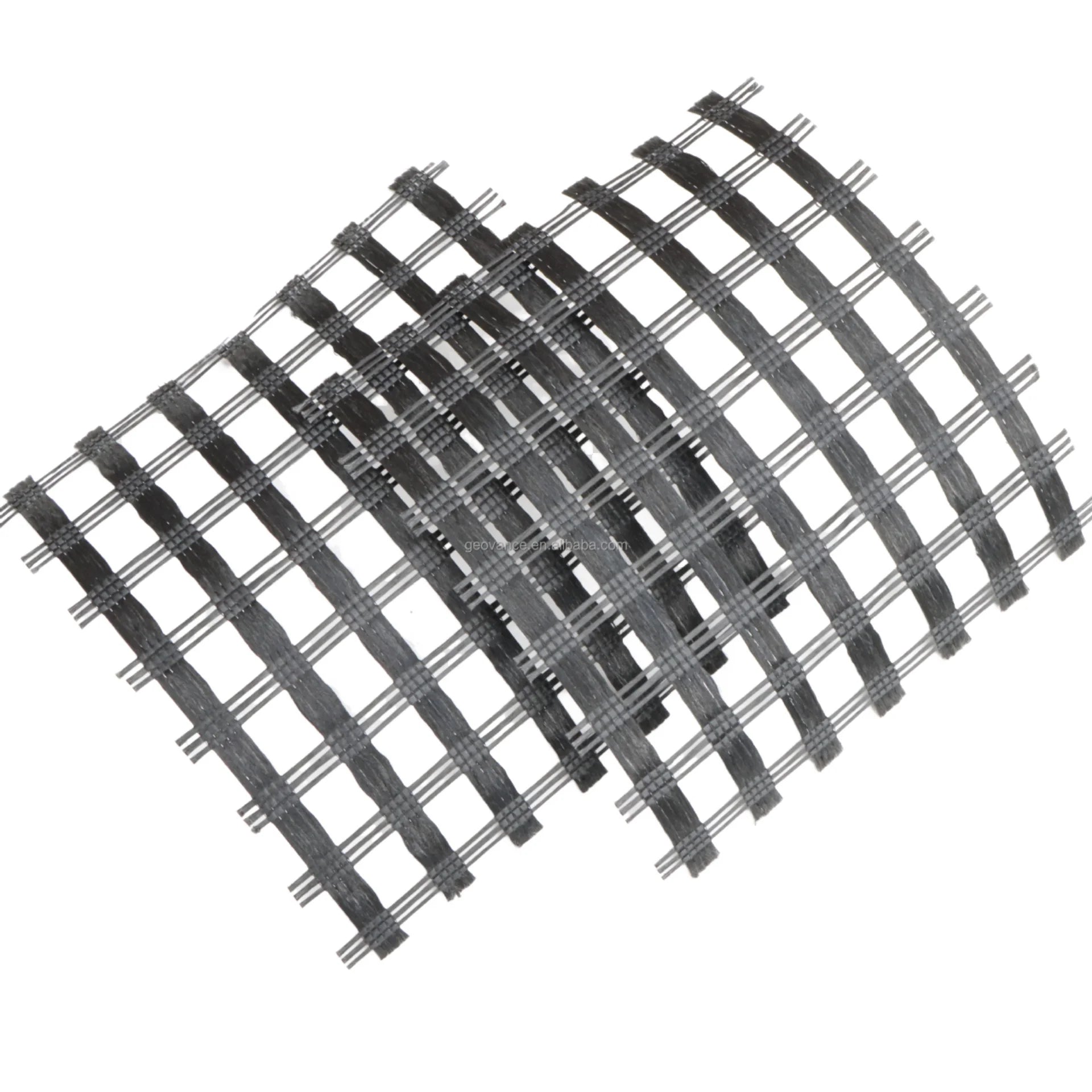 Geovance Biaxial Triaxial Polyester Geogrid Slope Protection Soil Stabilization for Driveways Plastic Polypropylene Geogrid