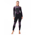 Women Full Wetsuit 3mm Neoprene Swimsuit Back Zipper Wetsuit Wet Suits for Women in Cold Water and Suitable for Diving Swim