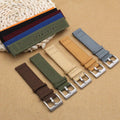 Yunse New Design Premium Quality Sailcloth Fabric Canvas Watch Straps Quick Release 18 20 22 24mm Suitable for Smart Watch