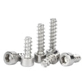 Nickel Plated M1.7 M2 M2.3 M2.5 M2.6 M3 M3.5 M4 M5 Self Tapping Thread Forming Screw for Plastic Metric Measurement System