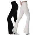 DGWY-HK0213 New Arrival Ladies Fashion Yoga Pants Women's Boot Cut Design Stylish Long Pants High Waist Solid Color Legging