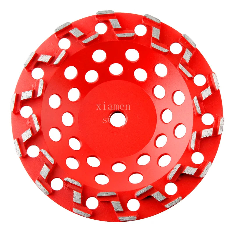 8-Thread Diamond Grinding Disc Cup Wheel 5-Inch Z Segment Concrete Grinding Tools Premium Grinding Wheels for Efficient Abrasive