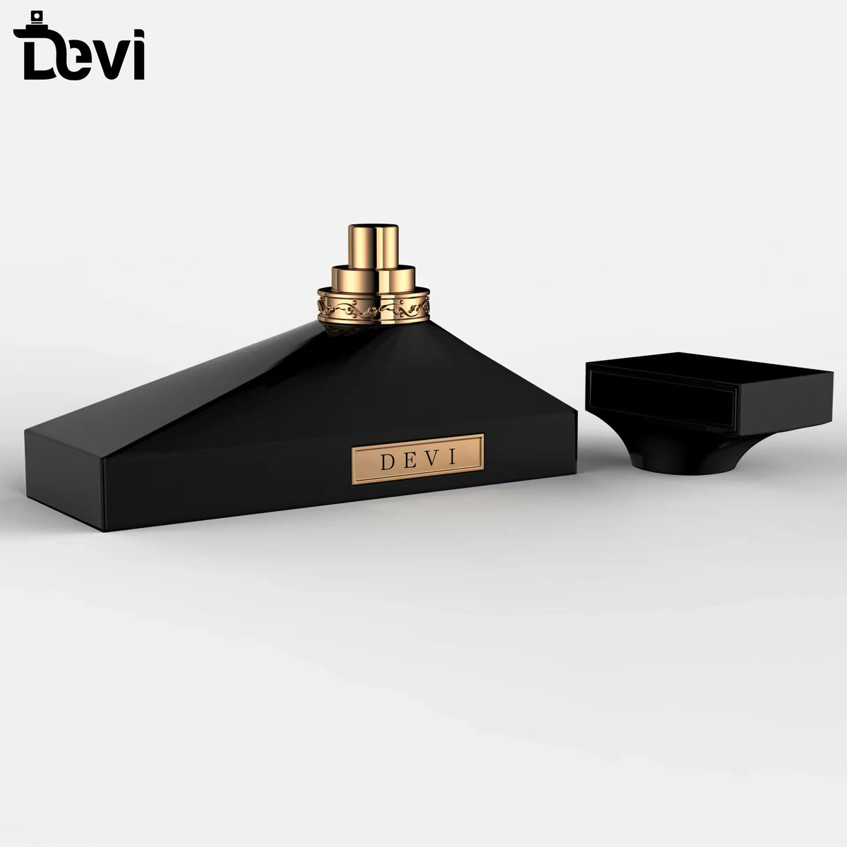 Devi Wholesales Luxury Fancy Perfume Bottles 10 ml 30ml 75ml 100ml Empty Perfume Glass Bottles for Sale