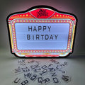 Custom LOGO LED Letters Sign Message Marquee Sign LED Letter Board Billboard Bottle Presenter VIP Glorifier for Nightclub Lounge