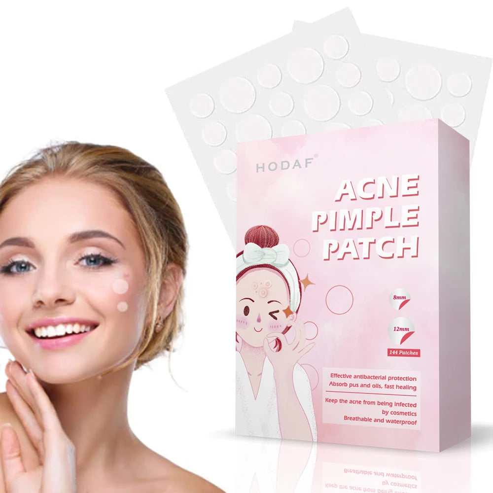 Dots for Spots Acne Stickers Hydrocolloid Printed Custom Pimple Patches Private Label