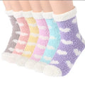 Fluffy Slipper Socks Cute Colorful Crew Soft Plush Home Indoor Custom logo Wholesale Heart Socks for Woman