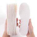Disposable Breathable Insoles Comfortable Sweat Absorbing Thin Barefoot Insoles Wood Pulp Paper Shoe Pads