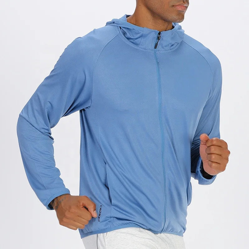 Men's Casual Jackets Custom Outdoor Sports Running Sports Jacket Custom Logo