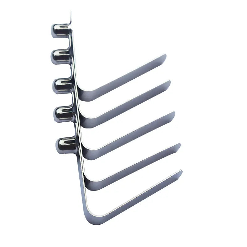 Custom Single V-shaped Locking Push Button Lock Clip Industrial Use Hollow Button Latch Tent Pole Connector Clamp with Spring