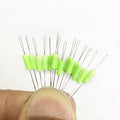 TOPRIGHT AC011 High Quality Cylindrical Silicone Bobber Stops Float Stopper for Carp Fishing Feeder Fishing