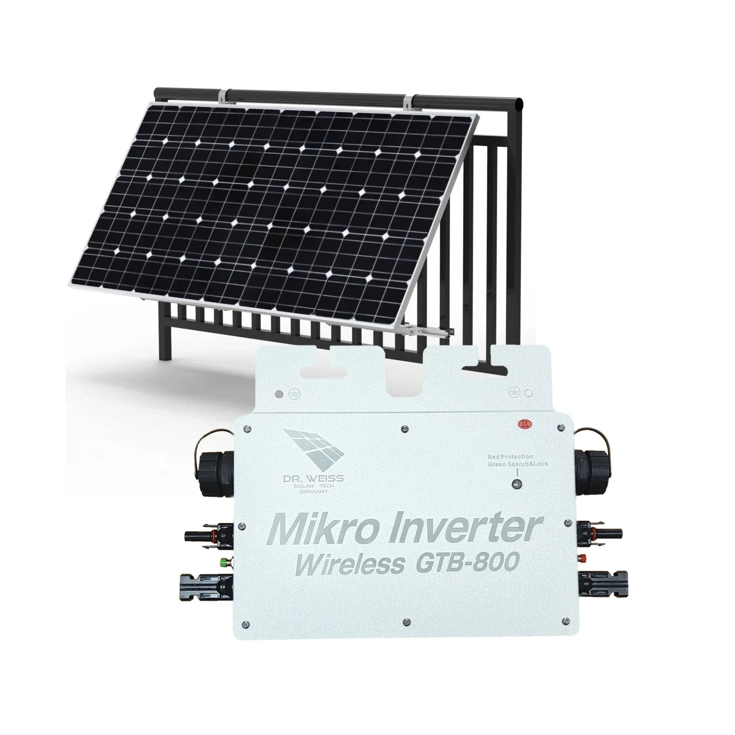 800W & 600W Smart Solar Micro Inverter Power Limiter with Wifi Communication Single & Three Phase Output Grid Tie Microinverter