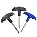 Hot Selling T Type Plastic Handle Hexagon Key Wrench DIY Carbon Steel Screw Driver Socket Wrench