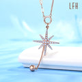 Pure Solid Gold Jewelry Diamond With Certificate Necklace Au750moon Star Necklace Real Gold Jewelries 18k Gold