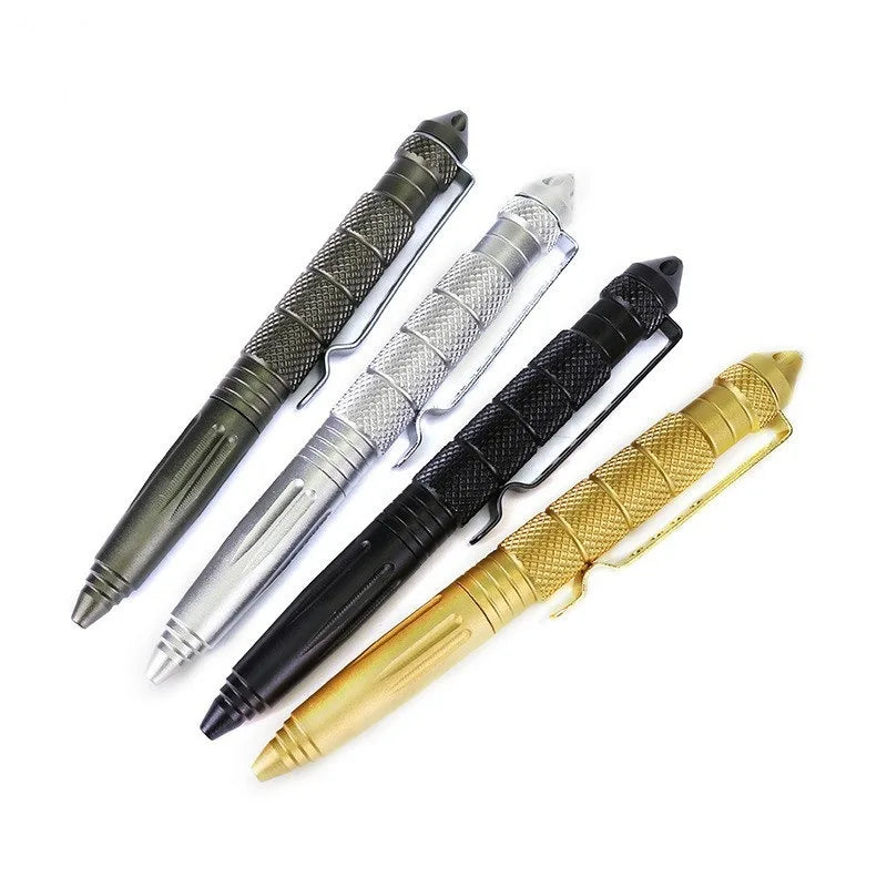 Outdoor Tactical Pen Multi-function Aluminum Tool Ballpoint Pens Pocket Emergency EDC Tool With Tungsten Tip Custom Logo