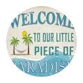 Customized Round 30cm Antique Metal Poster Home Decor Metal Plaque Sign Hot Sale Vintage Metal Tin Sign Wall Decoration