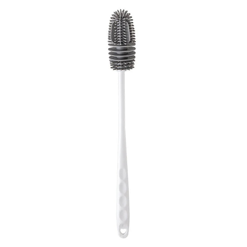 Silicone Facial & Teeth Whitening Cleaning Brush with Oil Dispenser Bottle Eco-Friendly Multifunction Tool