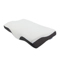 Cheap Price Eco-Friendly Orthopedic Cervical Pillow Memory Foam Wave Shape 100% Polyester Cover Solid Pattern Neck Support