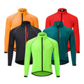WOSAWE Men's  Reflective Cycling Jacket Windproof Bike Windbreaker Water Repellent MTB Road Hi-Vis Bicycle Jersey