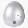 Custom logo Silicone Usb Rechargeable Mini Portable Electric Hair Scalp Massager Brush