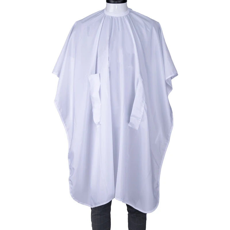 KEFEI Customized  Hairdresser Cape Barber Cape White Black Reachable Style Waterproof Shawl