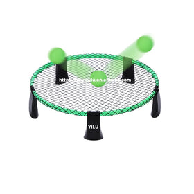 YILU 3 Ball Sports Game Roundnet Set Outdoor Indoor Gift Roundnet Pro for Teens Family Yard Lawn Beach