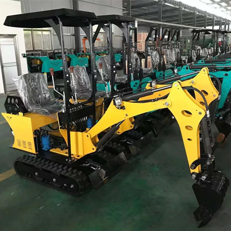 One Years Warranty Sample Available Mini Excavator China 08 10 12 13 15 DE08 1T 1Ton Small Bagger