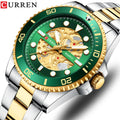 CURREN 8412 Watches New Fashion Design Quartz Clock Men Watch Stainless Steel Band Luminous Wristwatches Male Relogio Masculino