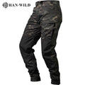 HAN WILD Outdoor Raptor Cargo Pants Camouflage Tactical Patch Durable Men's Pants