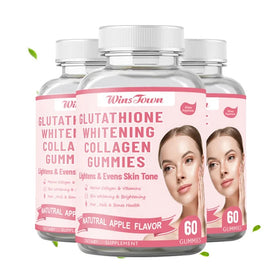 Winstown Skin Whitening Anti-Aging Gummies Soft Candy with L-Glutathione for Healthy Skin