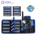 170-Piece Multi-Functional Screwdriver Repair Tool Combo Kit Household Fixing Bag Computer Tool Kit Case