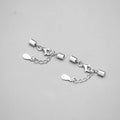 Good Quality Sterling Silver 925 Leather Rope Connector for Jewelry Bracelet Necklace Making