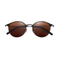 Wholesale Custom Logo IP Plating Trendy Pure Titanium Sun Glasses Polarized Driving Sunglasses