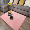 Soft Fake Fur Rug Short Fur 2cm Pile Faux Rabbit Fur Rug and Carpet