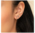 EManco Simple Stainless Steel Earrings Set Gold-plated Fashion Women's Jewelry Valentine's Day Gift