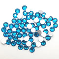 Wholesale Ss6-SS20 Glass Crystal Rhinestone Shiny Non Hotfix  Strass Diamond Flat Back Glass Rhinestone