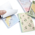 Wholesale Exquisite Pastel Memo Pad Custom Decorative Sticky Notes Book