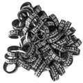 All Countries Vertical Injection Plastique Bird Ring Pliers Top Light Green Colour Customised Pigeon Bands