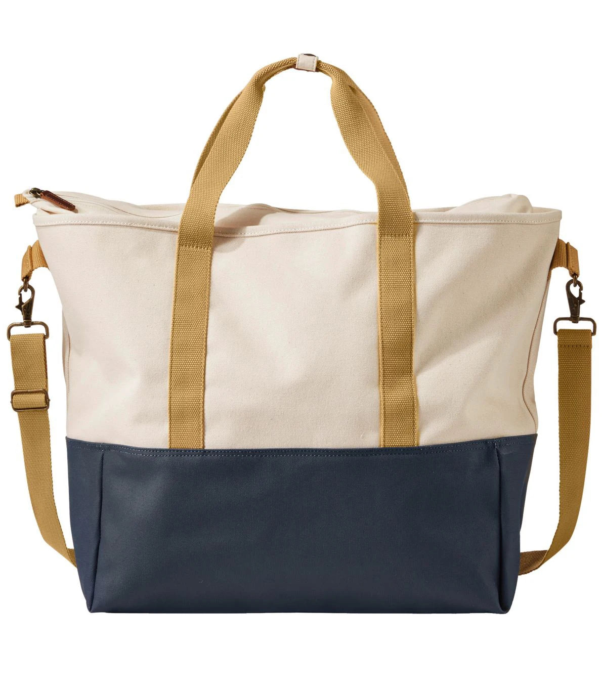 Waterproof Durable Medium Size Canvas Tote Bag with Embroidery Logo Customized Color & Pattern Women's Handbag
