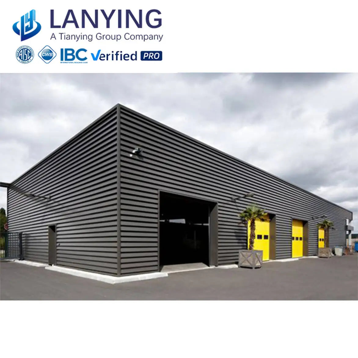 Modular Prefabricated Steel Structure Warehouse-Modern Design for Bedroom Gym & Office Use