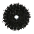 4 Inch Hollow Rodless M14-2 Black Drill Cleaning Brush Electric Cleaning Brush Polishing Brush for Car Bathroom Kitchen