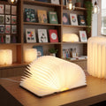 Corporate Gifts Idea Holiday Folding Paper Lighting Indoor Christmas Night Light Battery Powered 3d Led Night Lamp Gift Custom