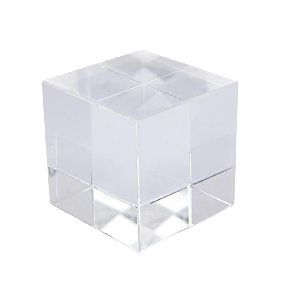 Wholesale K9 Glass 50mm(1.97inch) clear Crystal Blank Cubes
