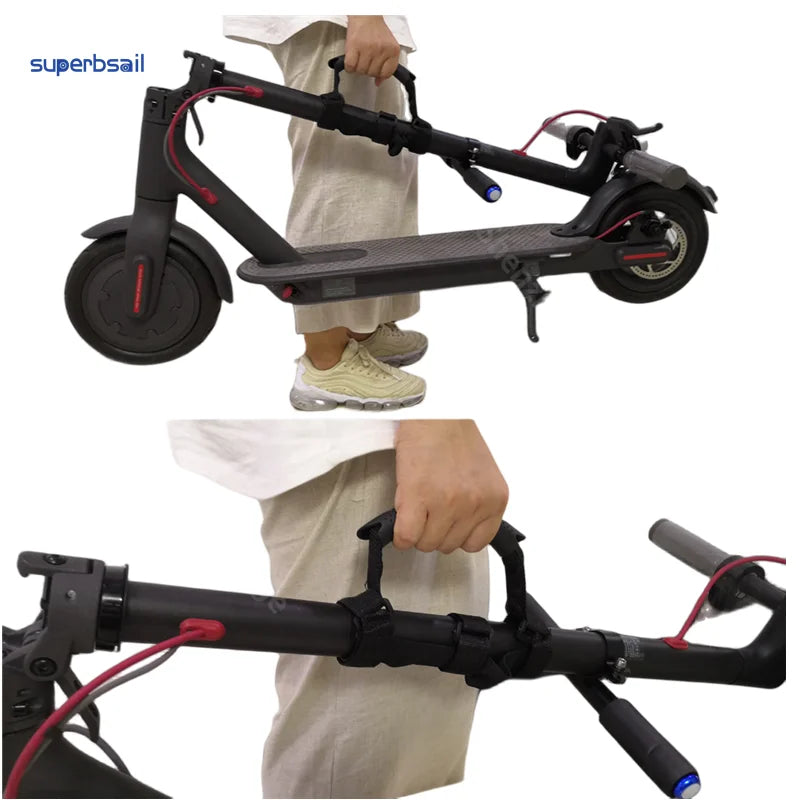 Superbsail Electric Scooter Carrying Strap Skateboard Portable Handle Belt Webbing Hook for M365 Pro Scooter Hand Carry Strap MegaBDM