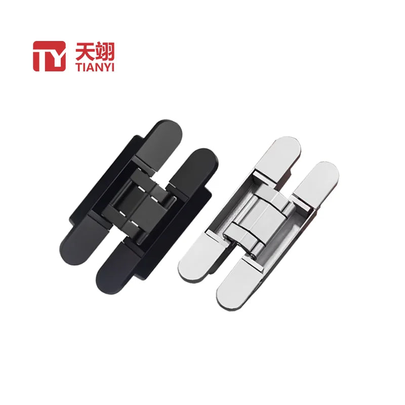 3D Adjustable Soft Closing Zinc Alloy Cabinet Door Hinge for Kitchen and Bedroom with 1.2mm Thickness